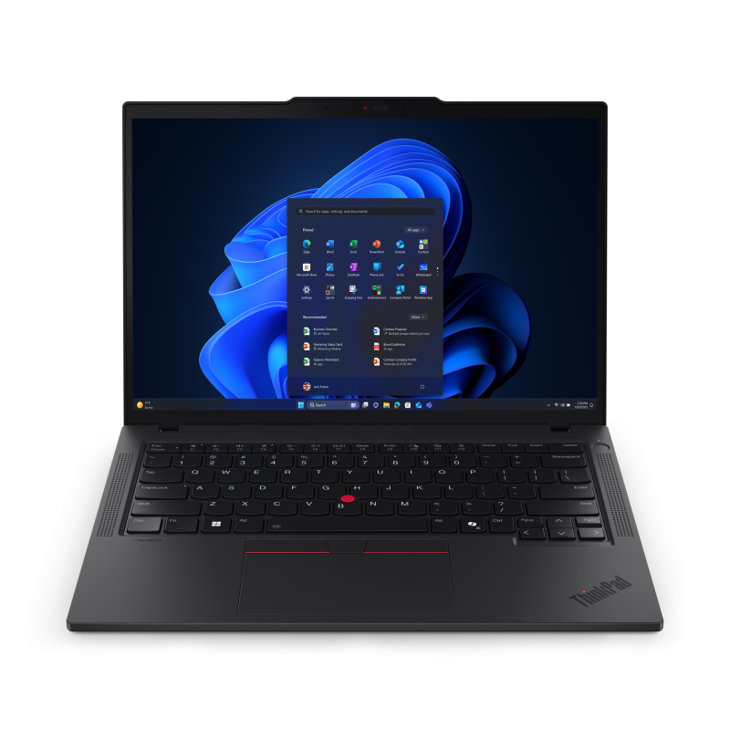 Laptop Business Lenovo ThinkPad T14 Gen 6, cu procesor Intel Core Ultra 7 258V, 14'' IPS Touch, 32 GB LPDDR5x, 1 TB SSD, Intel Arc 140V, Windows 11 Pro, 3 ani Garantie - imaginea 1