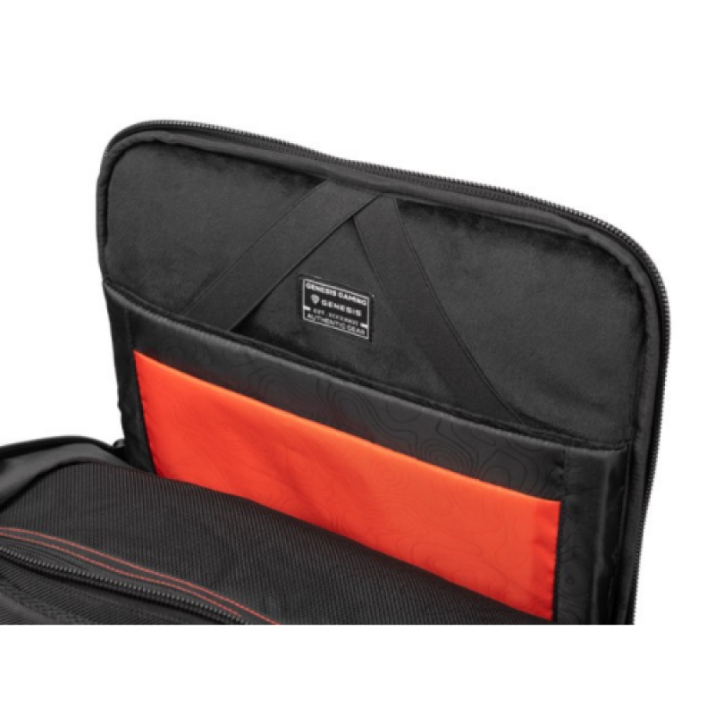 Rucsac laptop GENESIS PALLAD 570 17.3', capacitate 23 L, material Polyester 1800D, negru - imaginea 1