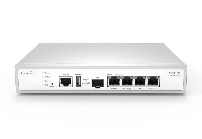EnGenius Managed Desktop 5-port gateway Gateway with 1 x PoE+ - imaginea 1