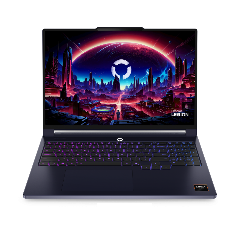 Laptop Gaming Lenovo Legion 7 16AGP11, cu procesor AMD Ryzen AI 7 450, 16'' OLED, 32 GB LPDDR5x, 1 TB SSD, NVIDIA GeForce RTX 5060, 8GB GDDR7, Fara OS, 3 ani Garantie - imaginea 1