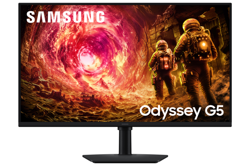 Monitor Samsung 32" LS32FG502EUXEN, Diagonal (inch): 32, Diagonal (cm): 81, Aspect ratio: 16:9, Panel: IPS, Resolution: 2560x1440, Refresh Rate: 180Hz, Response time GtG: 1ms, Brightness (max): 300 cd/m², Contrast (static) : 1000:1, Viewing angle: 178/178, Color Gamut Type: sRGB, Color Gamut - imaginea 1