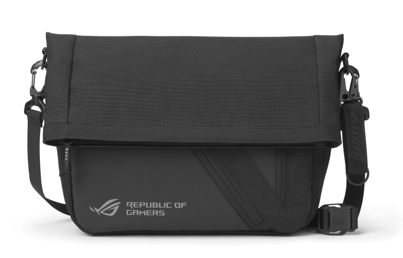 Geanta laptop ASUS ROG Archer Messenger 14, Negru, 3 ani Garantie - imaginea 1