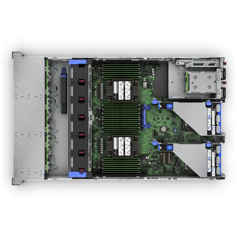 HPE ProLiant DL380 Gen11 4510 2.4GHz 12c 64GB-R 12LFF MR416i-p 2x8TB SATA HDD 2x1000W PS EMEA Server - imaginea 4