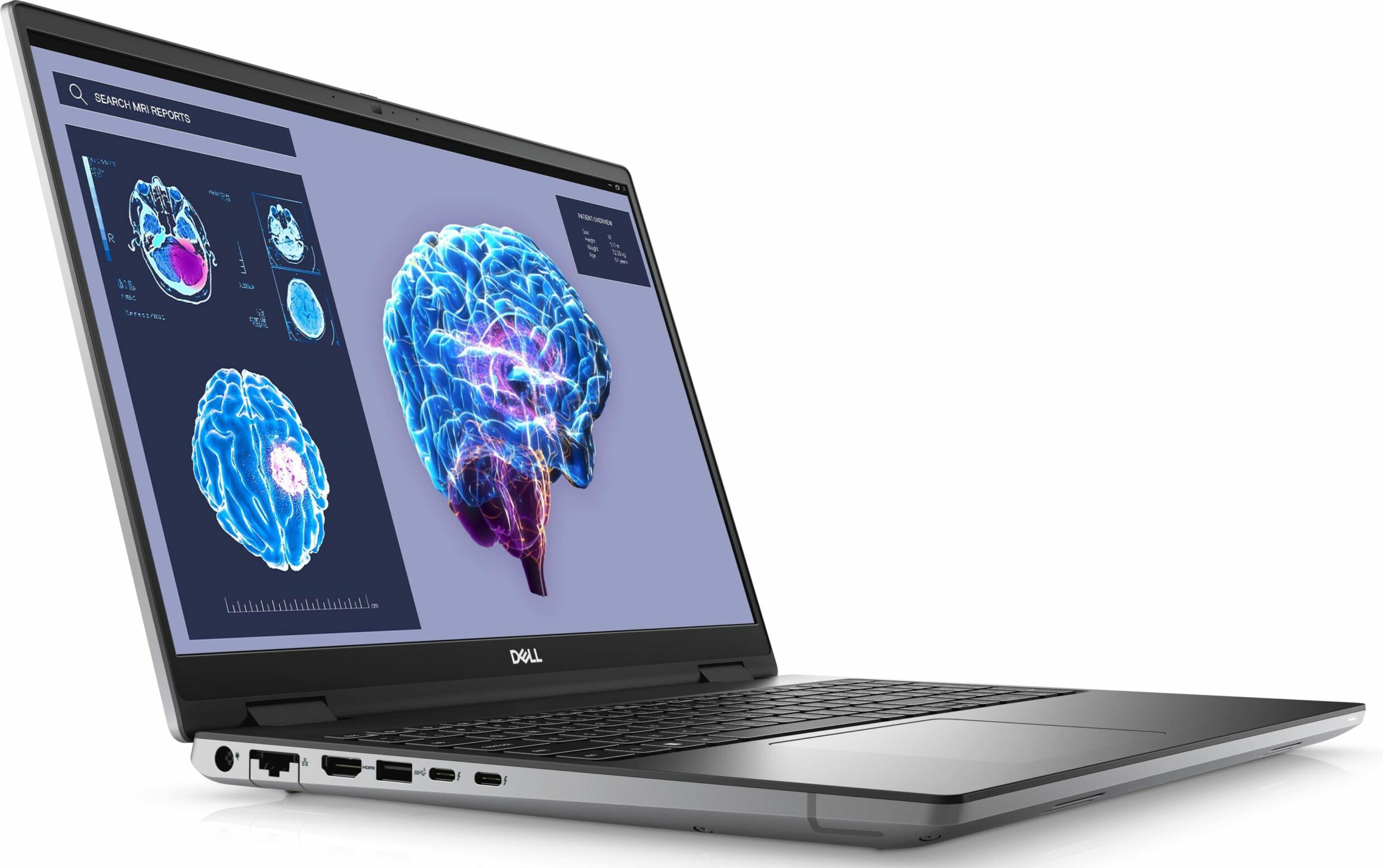 Laptop Dell Precision 7680, Intel Core i9 13950HX 2.2 GHz up to 5.5 GHz, nVidia RTX 2000 ADA 8 GB GDDR6, Tastatura QWERTY US Backlit, Wi-Fi, Bluetooth, WebCam, Display 16" 3840 by 2400 OLED Touchscreen, 64 GB DDR5, 2 TB SSD M.2 NVMe NOU; Windows 11 Pro; 3 Ani Garantie, Ca Nou - imaginea 4