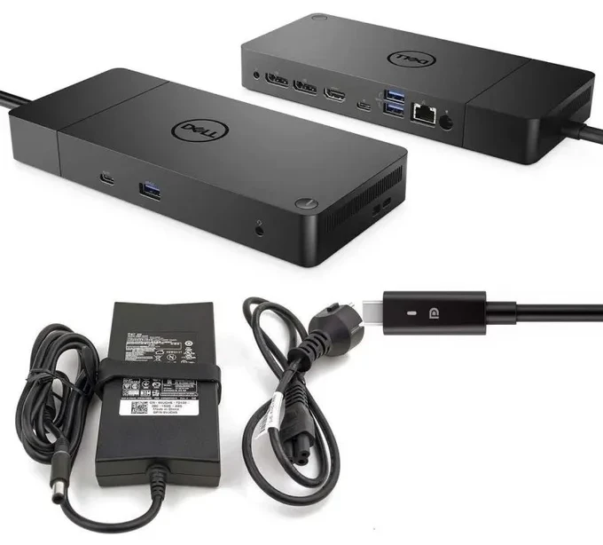 Docking Station Dell WD19, USB-C, Alimentator 130W inclus - imaginea 1