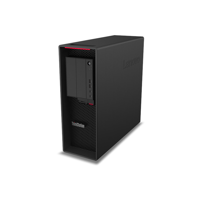 Calculator Lenovo ThinkStation P620, Tower, AMD Ryzen Threadripper PRO 3975WX 3.5 GHz up to 4.2 GHz, 16 GB DDR4 ECC; 2 TB SSD M.2 NVMe NOU; Placa Video Noua nVidia GeForce RTX 5070, 12 GB GDDR7; Raid Controller Integrat; Fara Windows; 3 Ani Garantie, Premium, Refurbished - imaginea 1