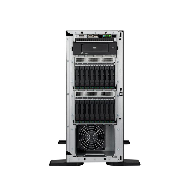HPE ProLiant ML110 Gen11 4510 12-core 1P 64GB-R MR408i-o 8SFF 2x480GB SSD 2x1000W RPS EU Server - imaginea 2