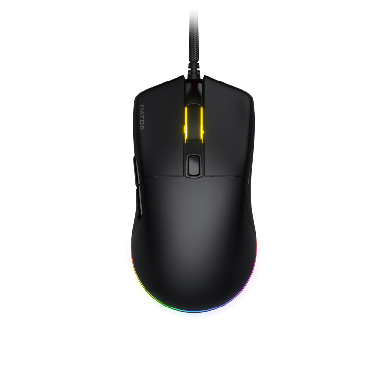 Mouse Gaming Hator Pulsar 3, 12000 dpi, negru - imaginea 1