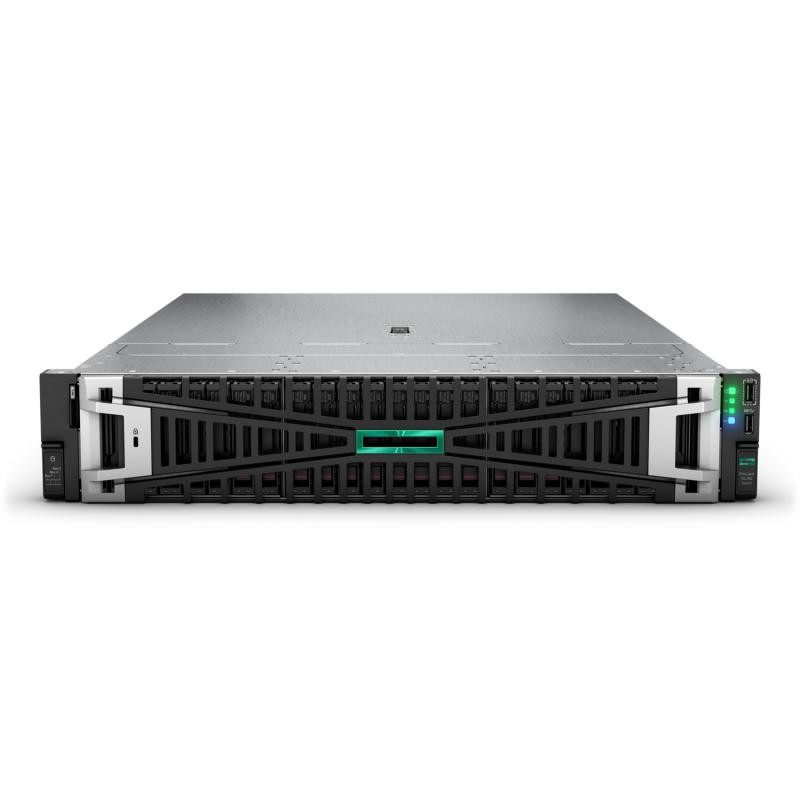 HPE ProLiant DL385 Gen11 9115 2.6GHz 16c 1P 2x32GB-R 8SFF MR408i-o 2x480GB SSD 2x1000W PS EU Server - imaginea 3
