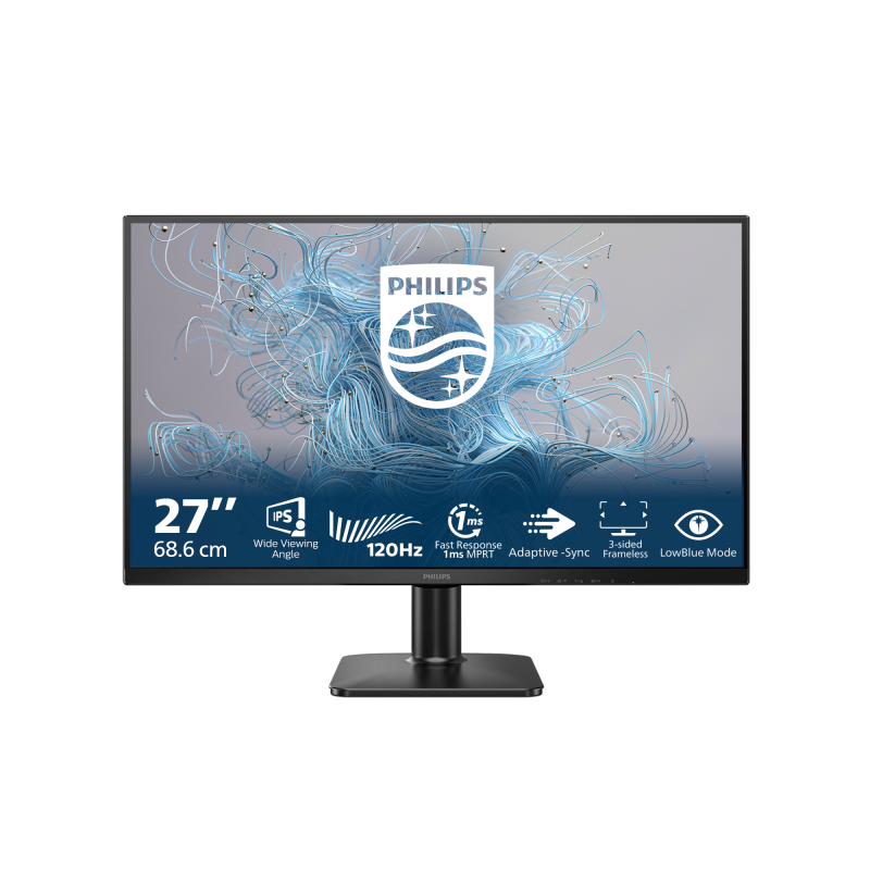 Monitor Consumer Philips 27E2N1110/00, 27", 1920 x 1080 pixeli, Black, 3 ani Garantie - imaginea 1