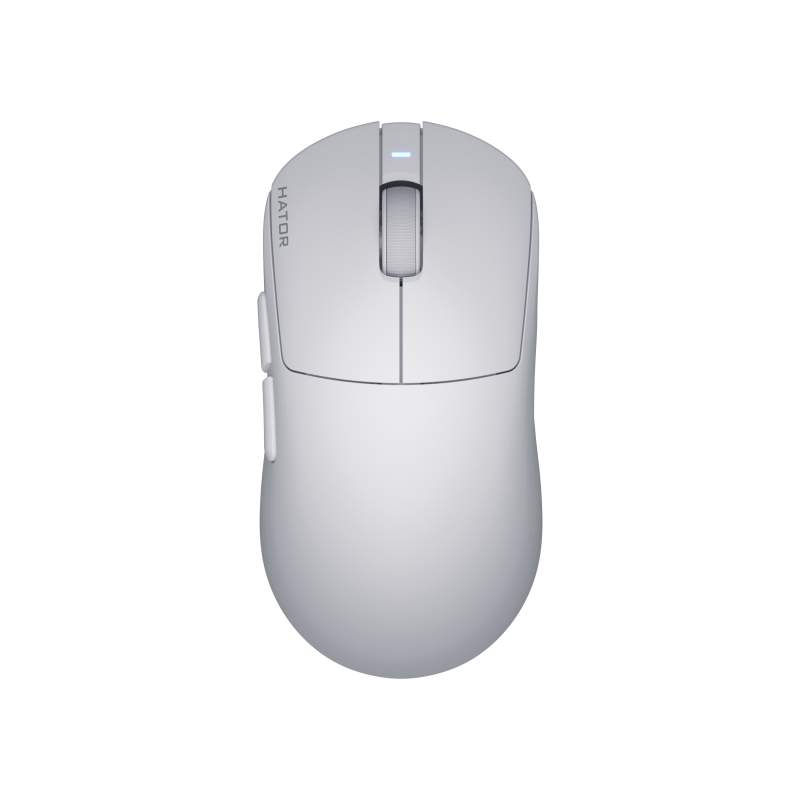 Mouse Gaming Wireless HATOR Quasar 3S Ultima 8K Wireless, 30000 dpi, Alb - imaginea 1