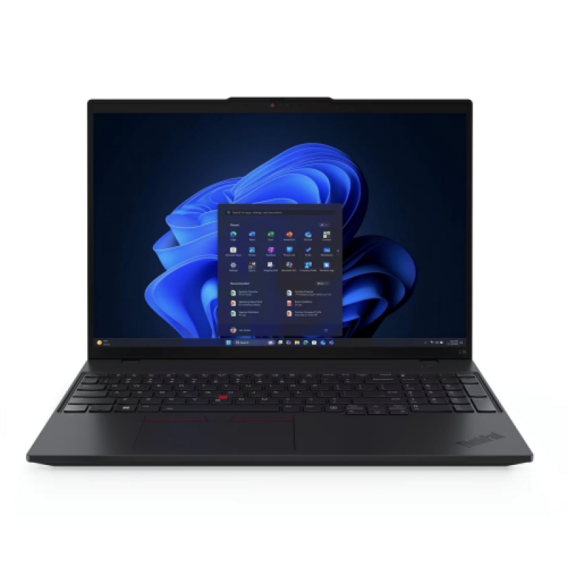 Laptop Business Lenovo ThinkPad L16 Gen 2, cu procesor AMD Ryzen 5 PRO 215, 16'' IPS, 16 GB DDR5, 512 GB SSD, AMD Radeon 740M, Windows 11 Pro, 3 ani Garantie - imaginea 1
