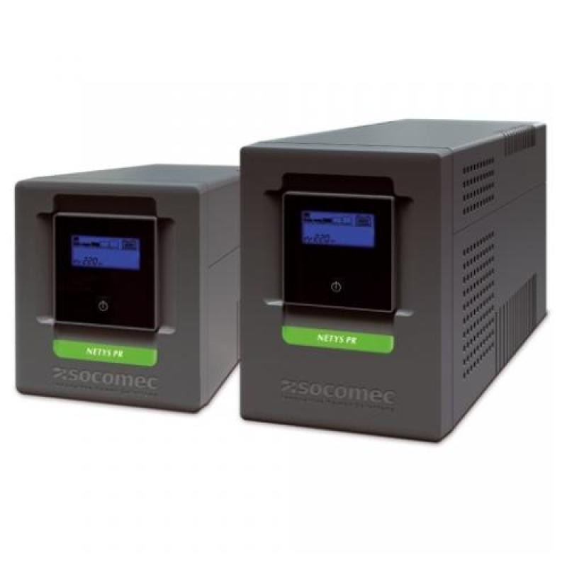UPS Socomec NeTYS PR MT, 700W, LCD, USB, Tower - imaginea 1