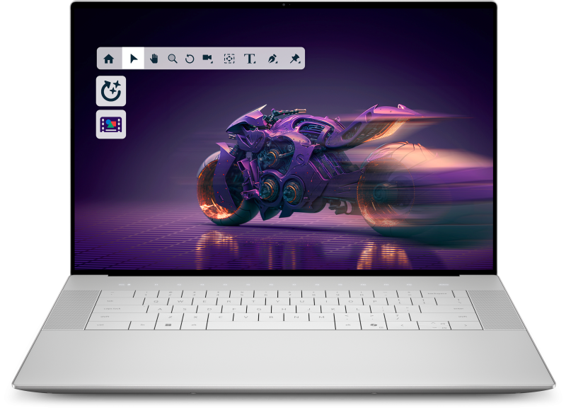 Laptop Consumer DELL 16 Premium, cu procesor Intel Core Ultra 7 255H, 16.3'' IPS, 32 GB LPDDR5x, 1 TB, NVIDIA GeForce RTX 5060, 8GB GDDR7, Windows 11 Pro, 3 ani Garantie - imaginea 1