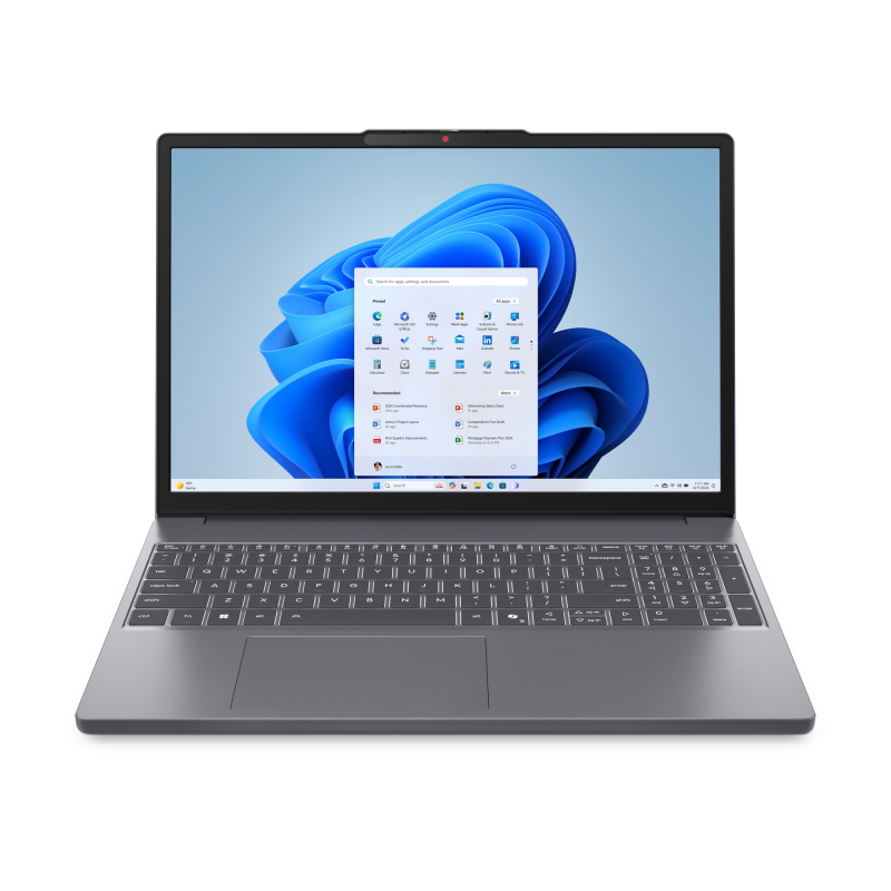 Laptop Consumer Lenovo IdeaPad Slim 3 15IRH10, cu procesor Intel Core i5-13420H, 15.3'' IPS, 16 GB DDR5, 1 TB, Intel UHD Graphics, Fara OS, 3 ani Garantie - imaginea 1