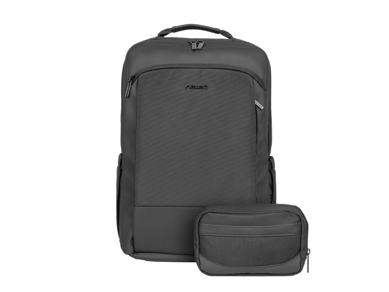 Rucsac laptop NATEC Kudu Plus, Negru, 2 ani Garantie - imaginea 1