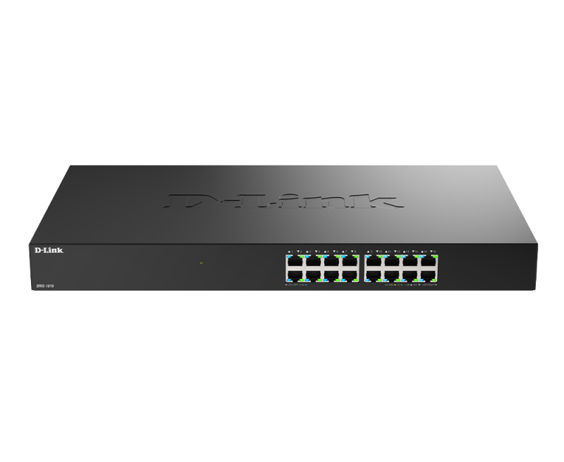 Switch unmanaged D-Link 16-Port 2.5G Multi-Gigabit, capacitate 80Gbps, negru - imaginea 1