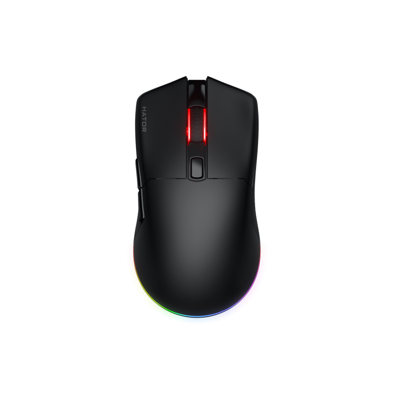 Mouse Gaming Wireless HATOR Pulsar 3 Wireless, 12000 dpi, negru - imaginea 1