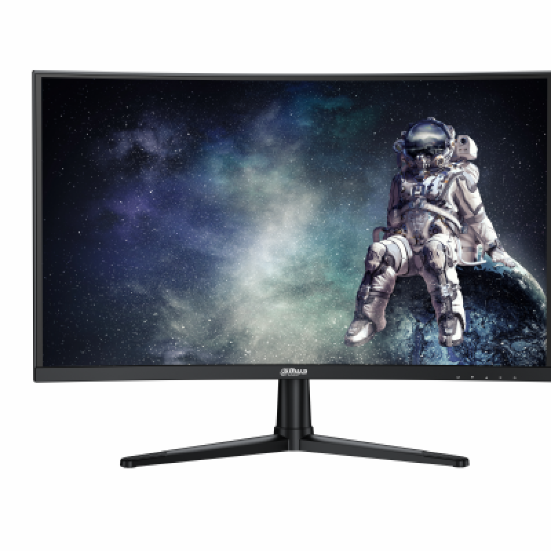 Monitor Gaming Dahua LM27-E240C, 27", 1920 x 1080 pixeli, Black, 3 ani Garantie - imaginea 1