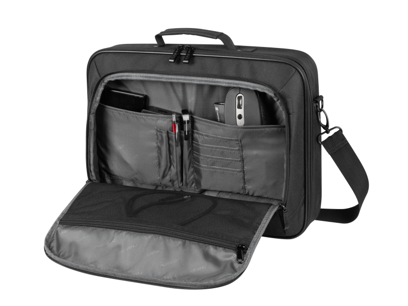 Geanta laptop NATEC Boxer Lite, negru, 2 ani garantie - imaginea 1
