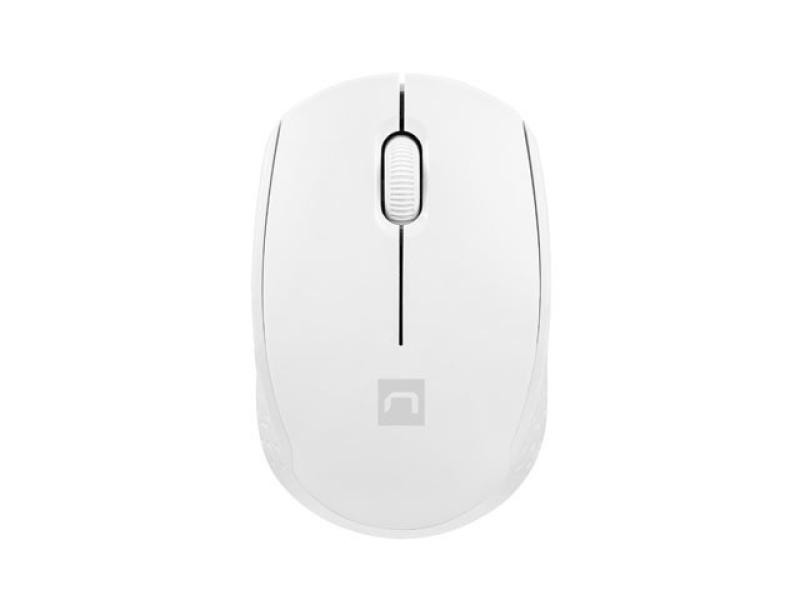Mouse Wireless NATEC STORK, 1600 dpi, Alb - imaginea 1