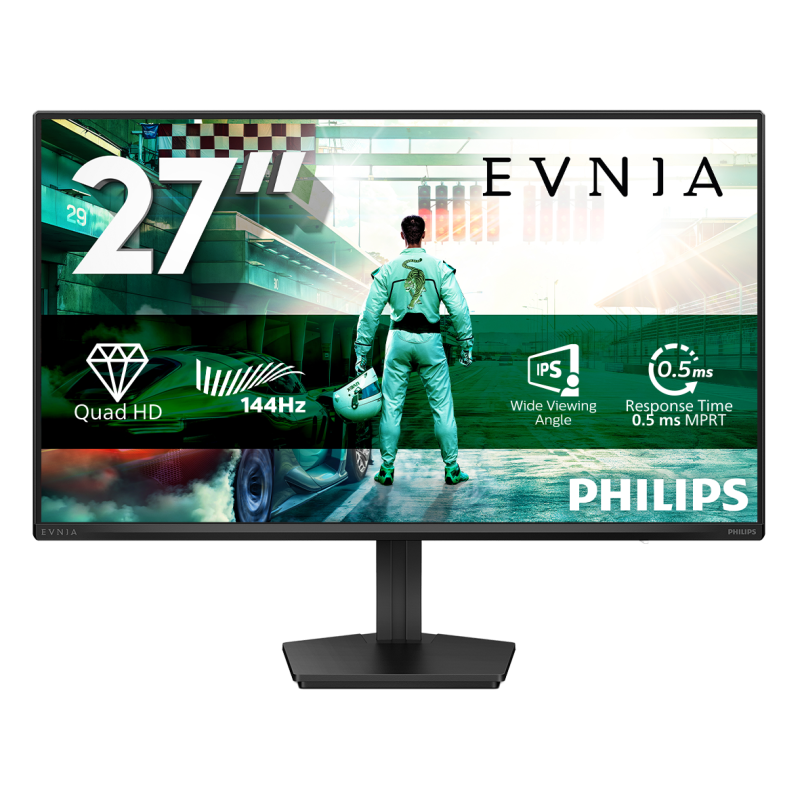 Monitor Consumer Philips 27M2N3500NF/00, 27", 2560 x 1440 pixeli, Black, 3 ani Garantie - imaginea 1
