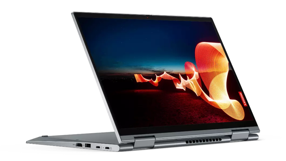 Laptop 2 in 1 Lenovo ThinkPad X1 Yoga G6, Intel Core i7 1185G7 3.0 GHz up to 4.8 GHz, Intel Iris Xe Graphics, Tastatura QWERTY US Backlit, Wi-Fi, Bluetooth, WebCam, 4G, Display 14" 1920 by 1200 Touchscreen, Pen, 32 GB LPDDR4x, 512 GB SSD M.2 NVMe; Windows 11 Pro; 3 Ani Garantie, Premium, Refurbished - imaginea 6