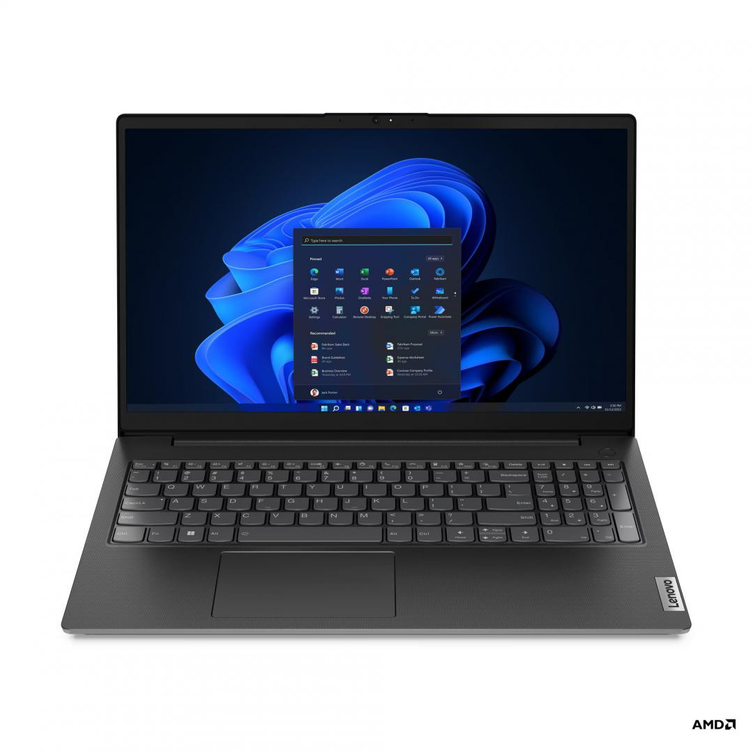 Laptop SMB Lenovo V15 G4 ABP, cu procesor AMD Ryzen 7 7730U, 15.6'' IPS, 16 GB DDR4, 512 GB, AMD Radeon Graphics, Windows 11 Pro, 3 ani Garantie - imaginea 2
