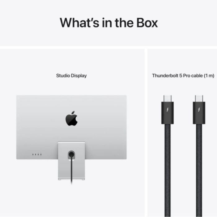 Apple Studio Display - 27" Retina 5K - Standard Glass with VESA Mount Adapter (Stand not included) - imaginea 3
