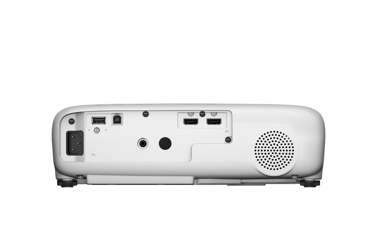 PROJECTOR EPSON EB-FH08, Tehnologie 3LCD, Luminozitate; 3600 Lumeni, Rezolutie: FullHD 1080p, Aspect 16:9, Sursa lumina: Lampa, Durata de viata lampa: 6.000h, 12.000h eco mode, Contrast: 16.000:1, Refresh rate: 192 Hz - 240 Hz, Interfata; USB 2.0 Type B (Service Only), HDMI in (2x), Jack plug out - imaginea 2