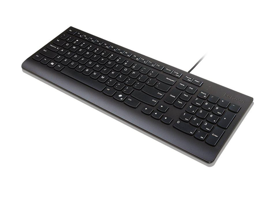 Lenovo Essential Wired Keyboard (Black) - imaginea 2