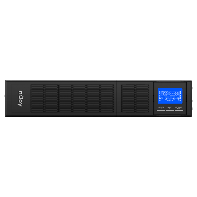 UPS Njoy Balder 1000 Online, Tower/rack, 1000 W, fara AVR, IEC x 8, display LCD, back-up 11 – 20 min.  Putere (VA): 1000 - imaginea 2