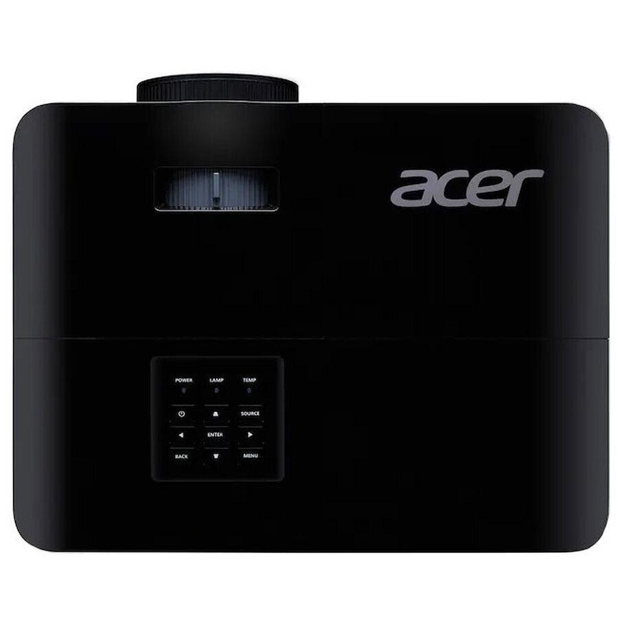 Videoproiector Acer X139, WXGA 1280*800, up to WUXGA 1920*1200, 4.800 lumeni, 16:10/ 16:9/ 4:3, 20.000:1, zoom optic 1.1x, distanta maxima proiectie 10 m, dimensiune maxima imagine 300'', boxa 3W, lampa 5.000/ 20.000 ore, 29 dB,2.4 kg, D-sub, composite video, 2* HDMI, PC audio in/ out, DC Out - imaginea 1