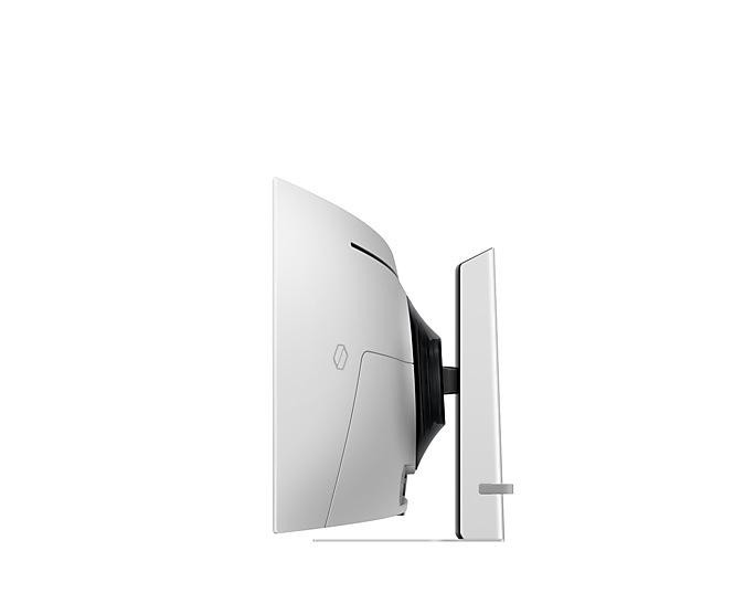 Monitor Samsung 49" LS49DG910SUXEN, Curvature: 1800R, Diagonal (inch): 49, Diagonal (cm): 124, Aspect ratio: 32:9, Panel: QD-OLED, Resolution: 5120x1440, Refresh Rate: 144Hz, Response time GtG: 0.03ms, Brightness (max): 250 cd/m², Contrast (static) : 1,000,000 : 1, Viewing angle: 178/178, Color - imaginea 1