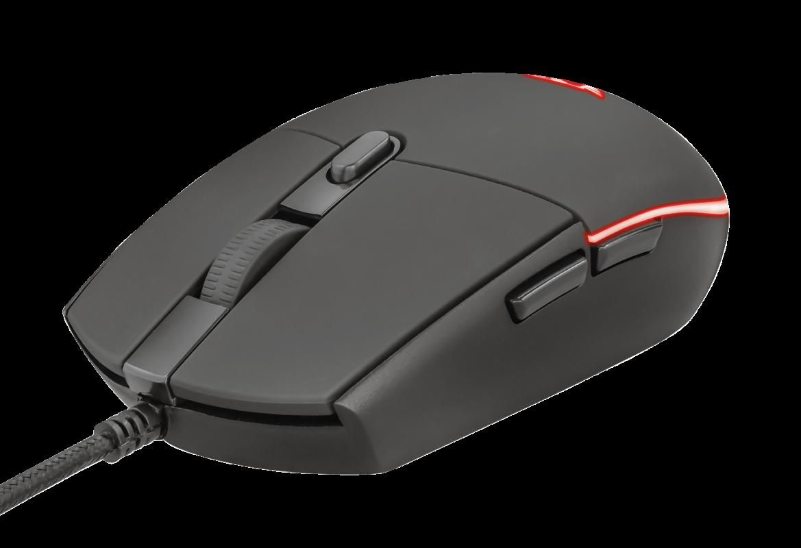 Kit Wired tastatura si mouse Trust GXT 838 Azor, taste numerice, negru - imaginea 5