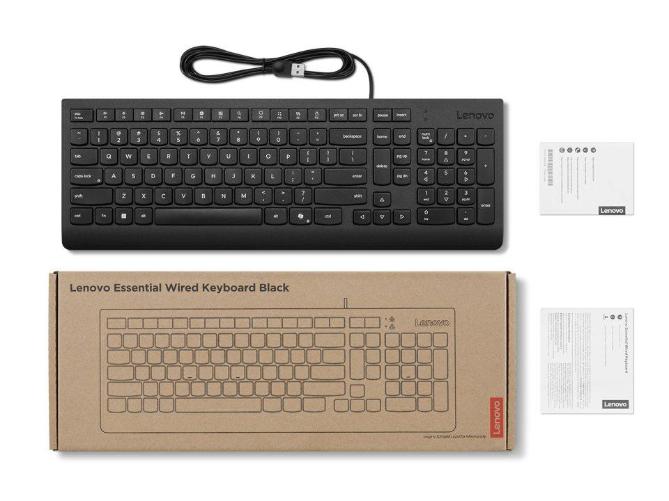 LN Essential Keyboard Black Serbian 118 - imaginea 3