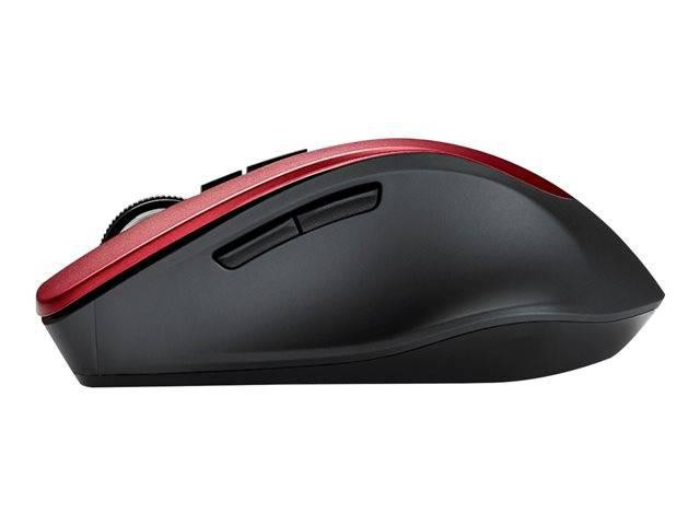 Mouse Wireless ASUS WT425, 1600 dpi, Rosu - imaginea 2
