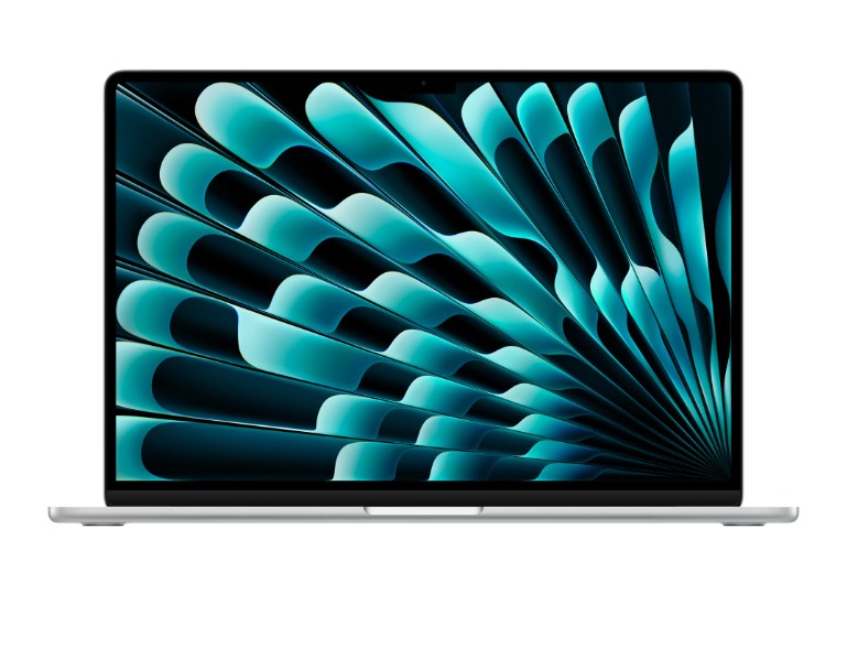 MacBook Air 15.3" Retina/Apple M4 (CPU 10-core, GPU 10-core, Neural Engine16-core)/24GB/1TB - Silver - INT KB (2025) (Cto from MC6J4RO/A) - imaginea 1