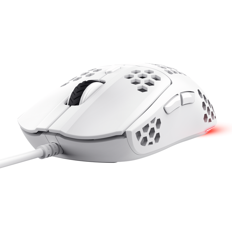 Mouse Gaming Trust GXT 928W Helox, 6400 dpi, Alb - imaginea 1