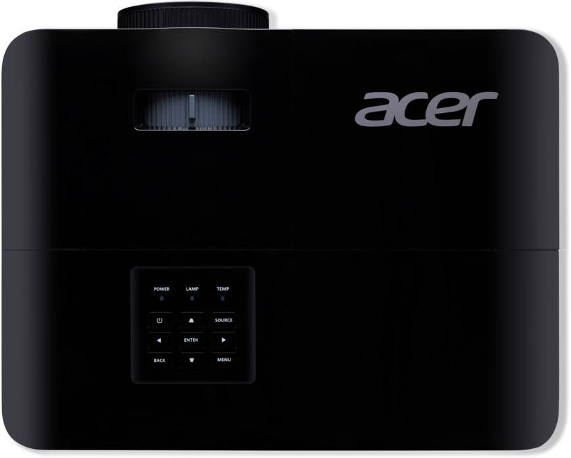 Proiector ACER X1328WI, DLP 3D ready, 5000 lumeni, WXGA 1280* 800, up to WUXGA 1920x1200, 16:10/ 16:9/ 4:3, 20.000:1, dimensiune maxima imagine 300", distanta maxima de proiectie 12 m, boxa 3W, lampa 6000 ore/ 15.000 ore ExtremeEco, d-sub, HDMI, PC audio in/ out, composite video/ RCA, USB Type A for - imaginea 1