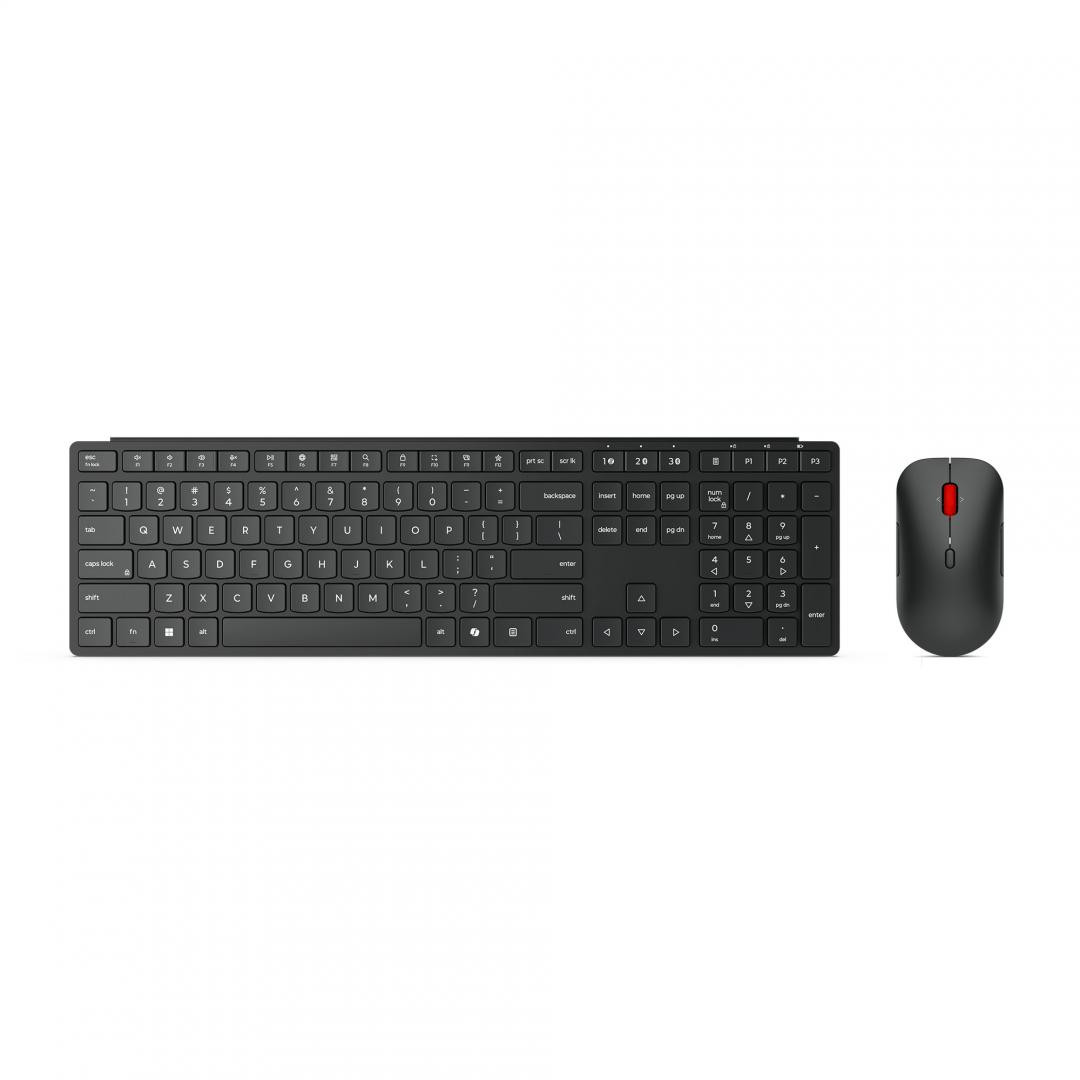 Mouse Wireless Lenovo 4X31S04810, 2000  10000 dpi, Negru - imaginea 3