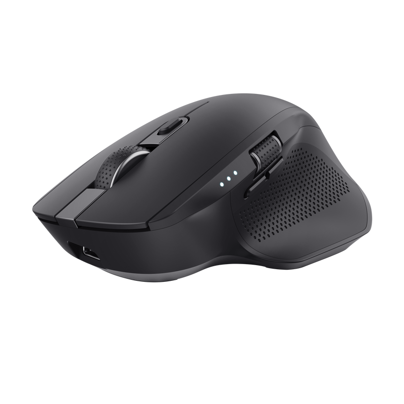 Mouse Wireless Trust Ozaa+, 3200 dpi, Negru - imaginea 8