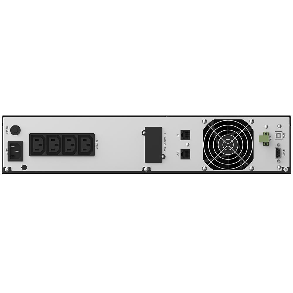 UPS nJoy Argus 2200, 1350W, LCD, USB, Rackmount 2U - imaginea 3