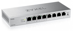 ZYXEL GS1200-8HPV3 8P 8-Port Gigabit PoE Web-Managed Switch - imaginea 2