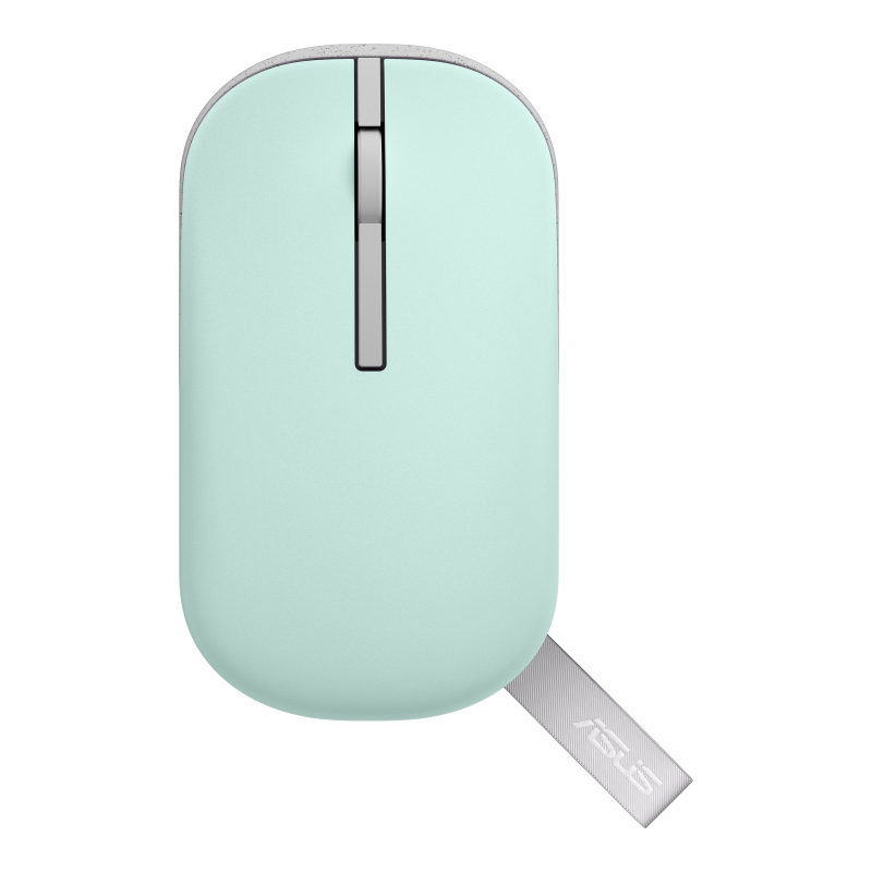 Mouse Wireless ASUS Marshmallow MD100, 1600 DPI, Liliac - imaginea 3