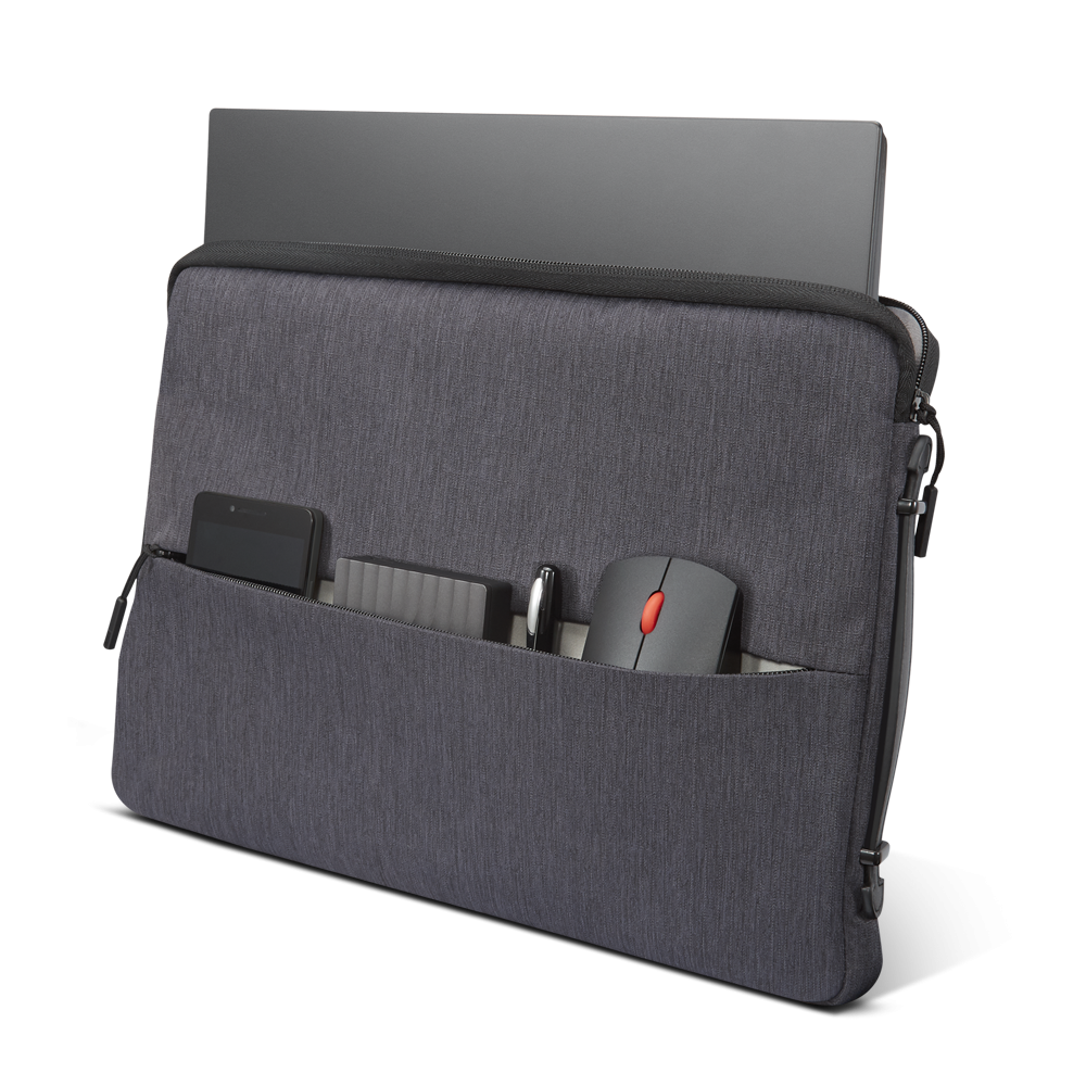 Geanta laptop Lenovo Urban Sleeve Case, Gri, 1 an Garantie - imaginea 2