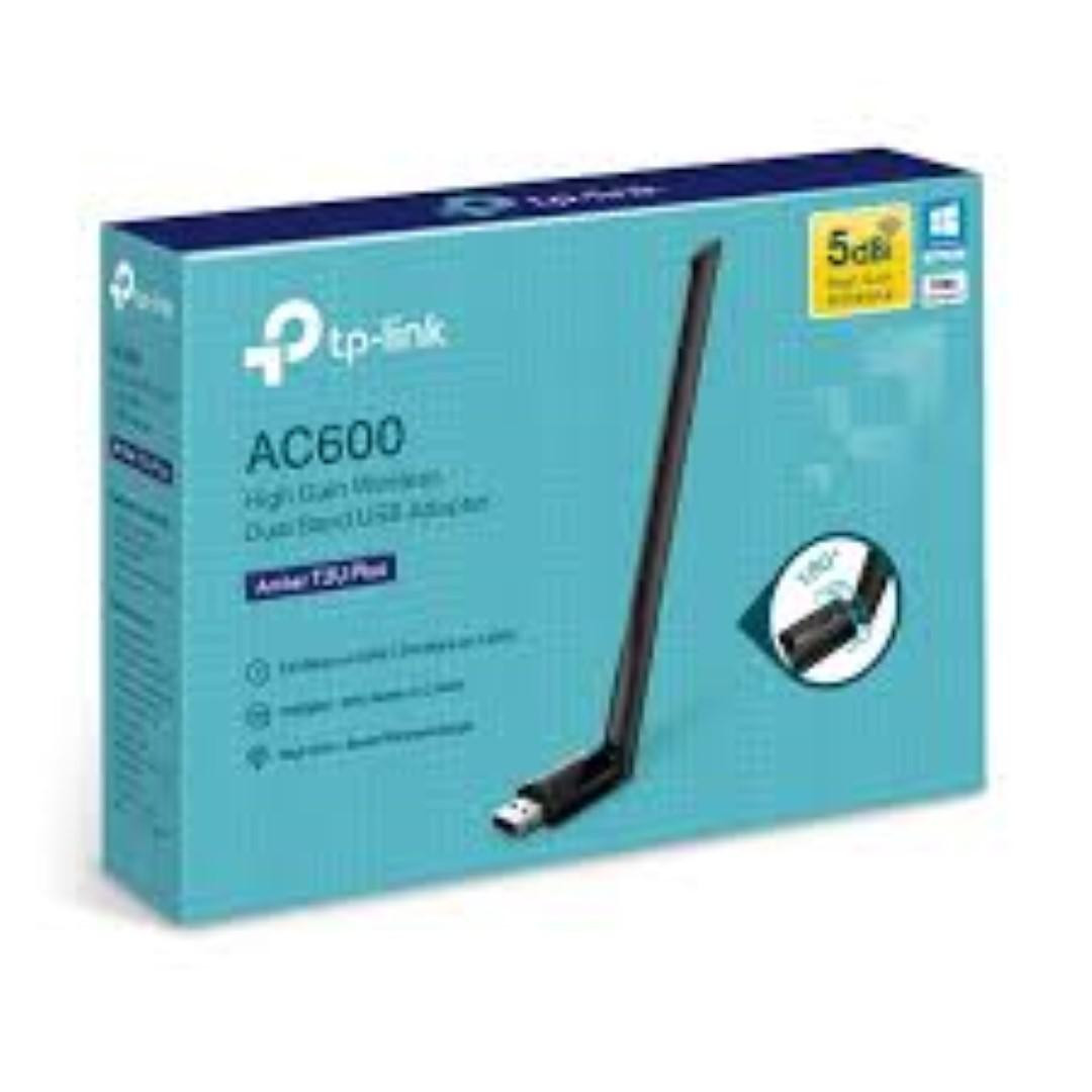 Adaptor wireless TP-LINK Archer T2U Plus, WIFI 5, Dual Band - imaginea 1