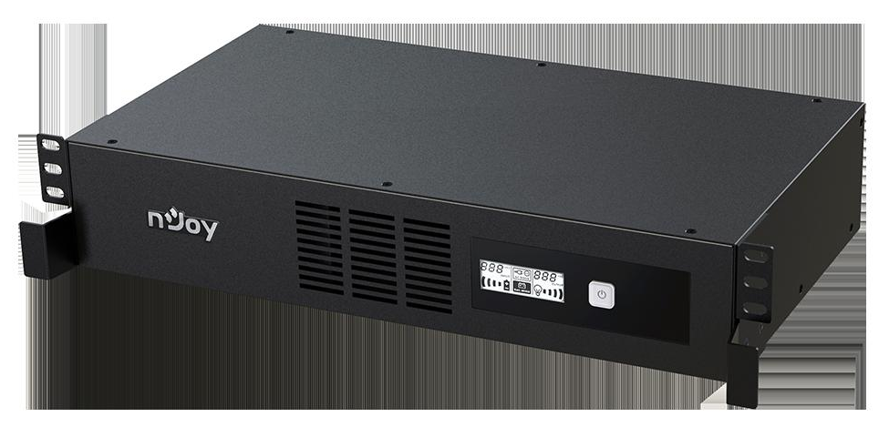 UPS NJOY Code 800, 480W, LCD, USB, Rackmount 2U