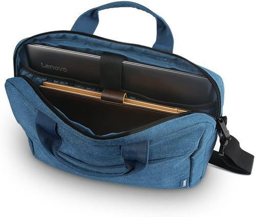 Geanta laptop Lenovo Casual Toploader T210, Albastru, 1 an Garantie - imaginea 3