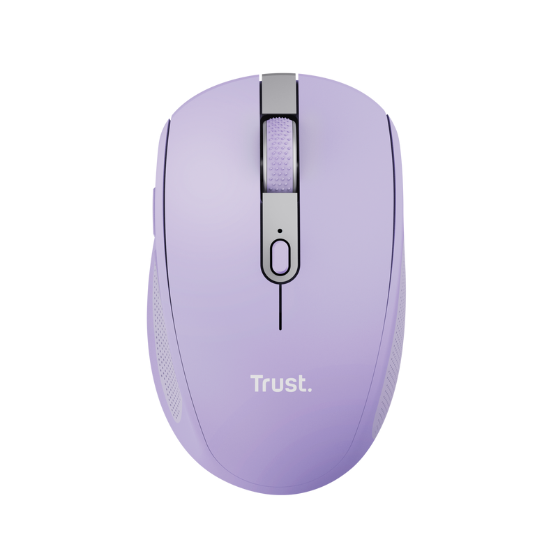 Mouse Wireless TRUST Ozaa, 3200 dpi, Liliac - imaginea 3